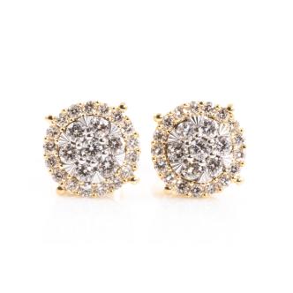 0.77ct Diamond Earrings