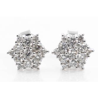 0.76ct Diamond Earrings