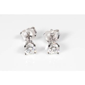 0.66ct Diamond Studs E VVS1