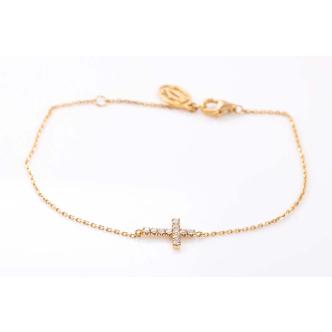 Cartier Cross Diamond Bracelet