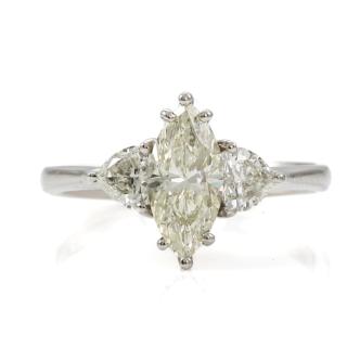 1.57ct Diamond Trilogy Ring