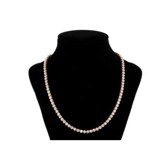 4.78ct Diamond Tennis Necklace