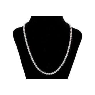 4.86ct Diamond Tennis Necklace