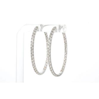 1.98ct Diamond Hook Earrings