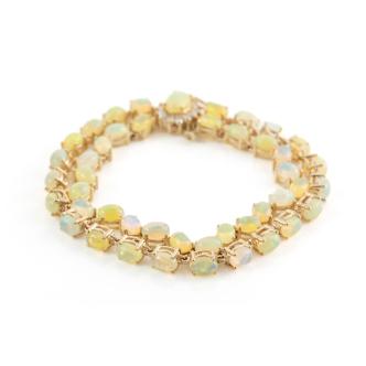 15.99ct Ethiopian Opal Bracelet GSL