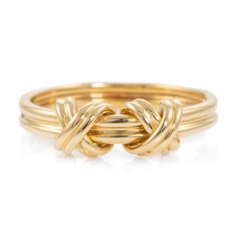 Tiffany & Co. Signature Double X Ring