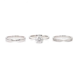 1.32ct Diamond GIA & Tiffany Bands