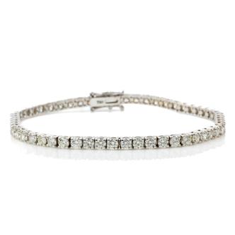 5.95ct Diamond Tennis Bracelet