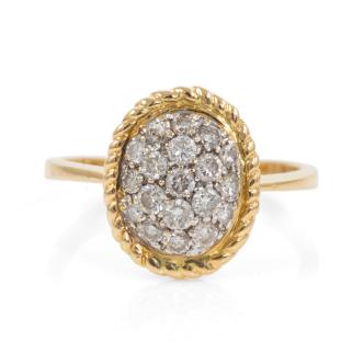 0.45ct Diamond Dress Ring