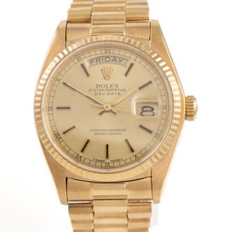 Rolex Day Date Mens Watch 18038
