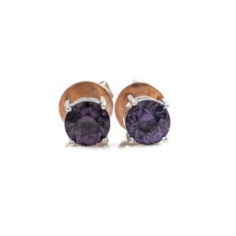 0.88ct Ceylon Spinel Stud Earrings