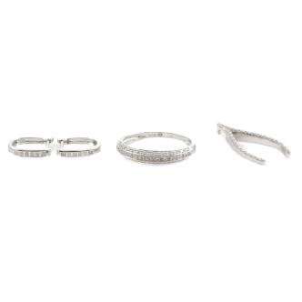 3 Piece Set: Earrings, Ring, Pendant