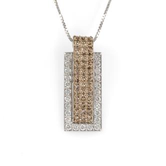 0.96ct Fancy Brown Diamond Pendant