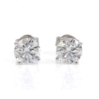 1.80ct Diamond Studs GIA D VVS1, D VVS2