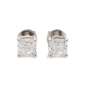 3.02ct Diamond Studs GIA E F SI1