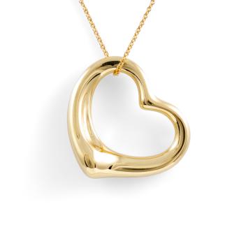 Tiffany & Co. Open Heart Necklace