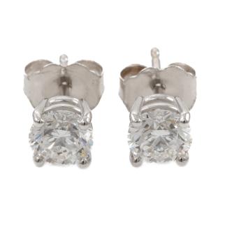 0.91ct Diamond Studs GIA D VS1