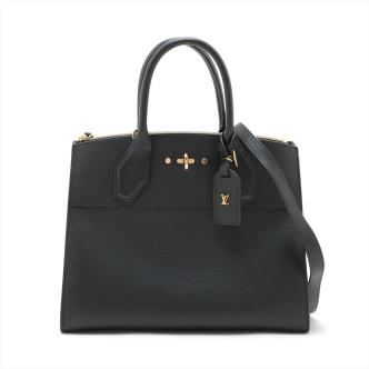 Louis Vuitton Taurillon City Steamer MM