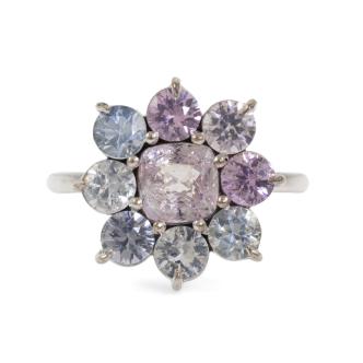 2.66ct Unheated Ceylon Sapphire Ring