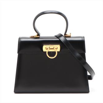 Ferragamo Gancini Medium Top Handle Bag