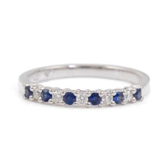 Sapphire & Diamond Ring