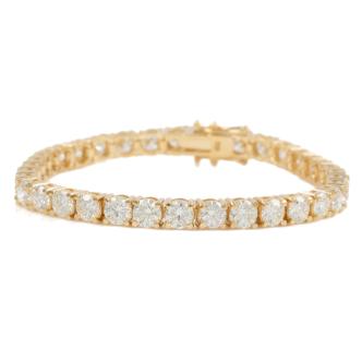 14.51ct Diamond Tennis Bracelet