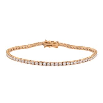 3.02ct Diamond Tennis Bracelet