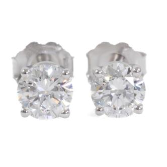 1.01ct Diamond Studs GIA D VVS2