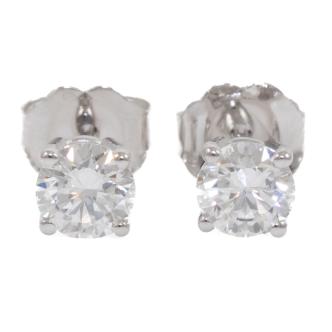 0.60ct Diamond Studs GIA D VS1