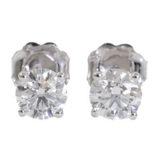 0.83ct Diamond Studs GIA D E SI2