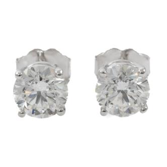 1.40ct Diamond Studs E VVS1/F VVS1