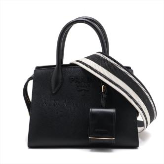 Prada Monochrome Top Handle Bag