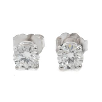 0.84ct Diamond Studs GIA D VVS1