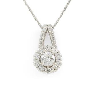 0.31ct Centre Diamond Pendant