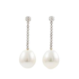 11.0mm South Sea Pearl Earrings