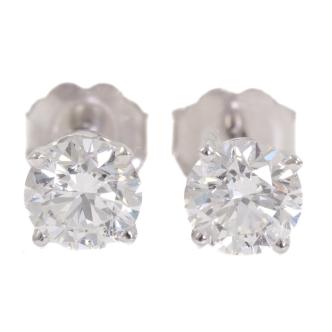 1.15ct Diamond Studs GIA D SI2