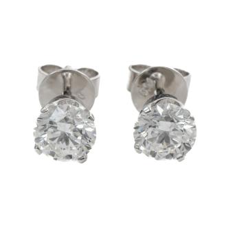 1.20ct Diamond Studs GIA D E VVS1