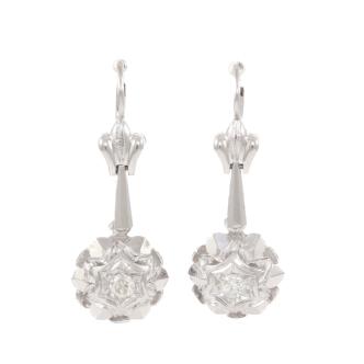 0.20ct Diamond Dangle Earrings