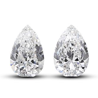2.02ct Loose Pair of Diamonds GIA DE VVS2